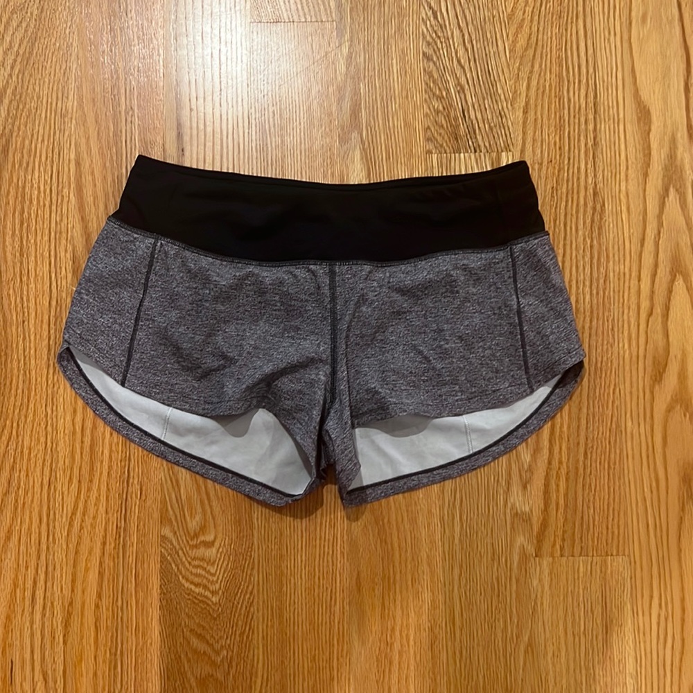Lululemon shorts, size 6, gray